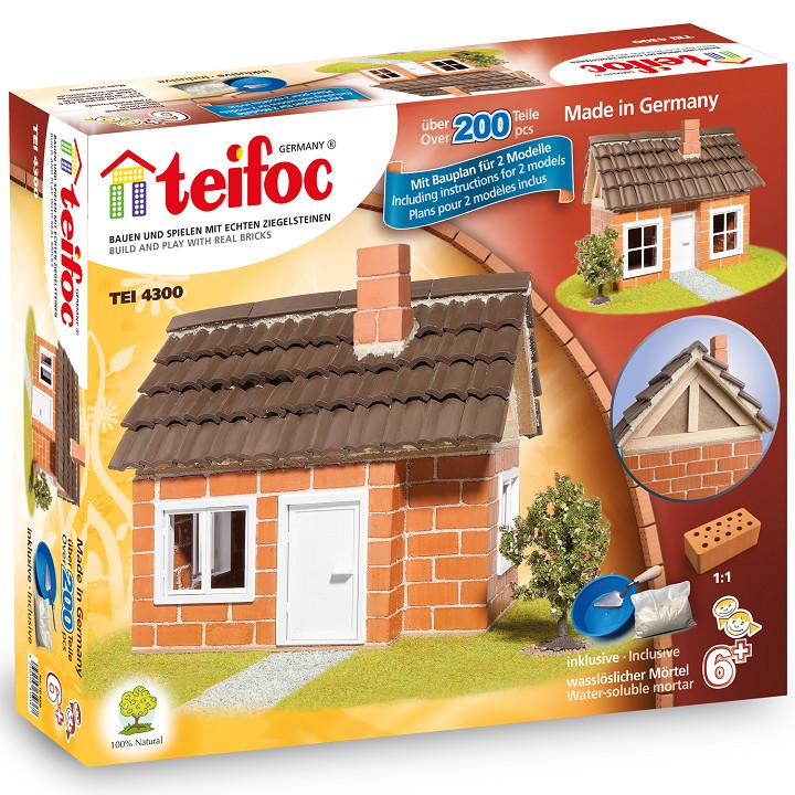 Building set - framework house - 200 pieces